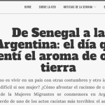 De Senegal a la Argentina: el día que sentí el aroma de otra tierra